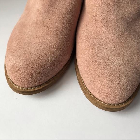 Muted Pink Kelsi Dagger Brooklyn mules suede Anthropologie - Picture 11 of 12